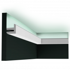 Карниз для скрытого освещения Orac Decor C380 L3 Полиуретан 2000*50*50 мм
