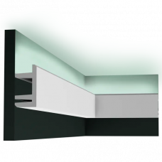 Карниз для скрытого освещения Orac Decor C381 L3 Полиуретан 2000*95*50 мм